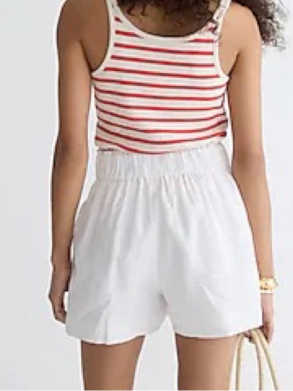 J. Crew Linen Pull-on Shorts - Picture 4 of 5